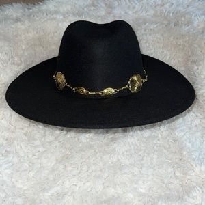Black cowboy cowgirl hat